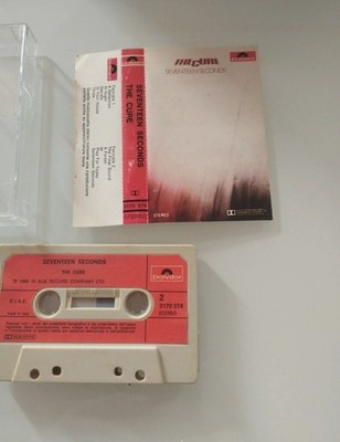 The Cure - Seventeen Seconds - Musikkassette selten Italien