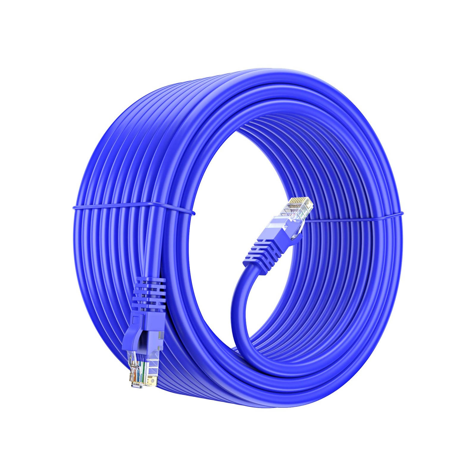 75ft Cat6 Ethernet Cable 100% Pure Copper High-Speed LAN Network Internet Cable
