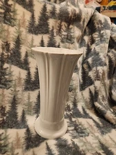Fiesta Vase 9 3/4" White New Other