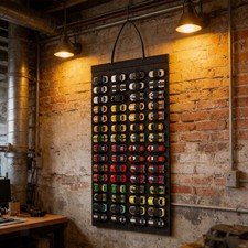 Vitrine Murale En Feutre Pour Voiture Miniature 1/64