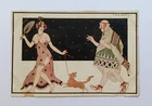 ANCIENT GREECE ORIGINAL  ANTIQUE VINTAGE RISQUE POSTCARD  JOSEPH KUHN-REGNIER ..