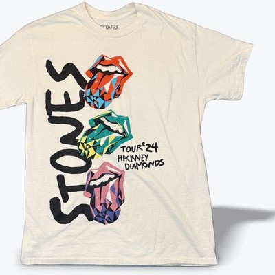 Rolling Stones Hackney Diamonds Tour T Shirt 2024 Mens Medium Collectible