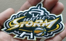 Seattle Storm WNBA Team Logo Iron On Patch-Sew Patch-Embroidered Patch
