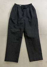 Pendleton 100 Virgin Wool Dress Pants Women's Size Petite 8 Gray USA Made