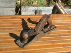 Dunlap Vintage Smooth Bottom Wood Plane 14" inch Made in USA — photo 2