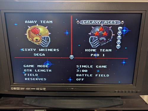 Mutant League Football (Sega Genesis, 1993) Tested! - Afbeelding 5 van 6
