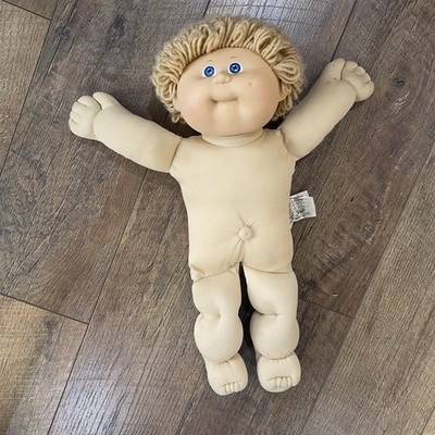 Cabbage Patch Doll Xavier Roberts Signed Blue Eyes Boy Doll