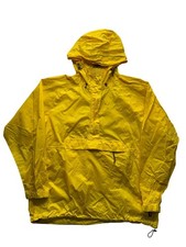 Mountain Equipment Co-Op Yellow Pullover Rain...