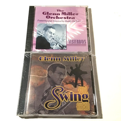 The Glenn Miller Orchestra 2 CD Lot: Yesterdays (1996) Full Swing Ahead (1999)