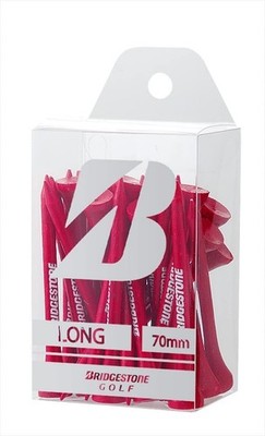 BRIDGESTONE (Bridgestone) Golf Holz Tee (28) GAG302 Rot 2023 Modell
