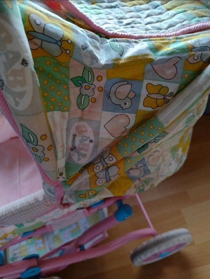 „Perfekter“ seltener Vintage-Baby Born Puppenwagen, Trage,Einheitsgröße - Bild 2 von 4