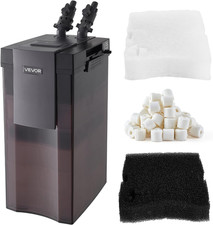 528GPH Canister Filter, 5-Stage External Aquarium Filter with Powerful Pump, Wat