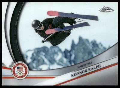 2026 Topps Chrome US Winter Olympic & Paralympic Team #157 Konnor Ralph