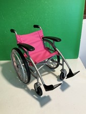 Our Generation OG Foldable Pink Wheelchair For 18 Inch Dolls Fits American Girl