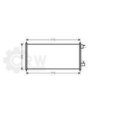 Condensateur Ford TRANSIT CONNECT