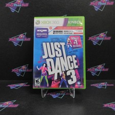 Just Dance 3 Target Exclusive Edition Xbox 360 Complete  - 1 Year Warranty EX ..