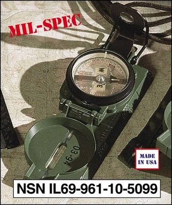 Cammenga Model 3H Tritium Lensatic Compass Olive Drab Northern