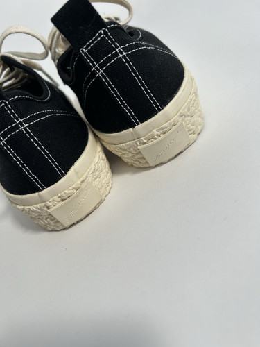 You Must Create YMC Men’s Trainers Sneakers Low Top Canvas Size 7 Black 41 New - Picture 5 of 6