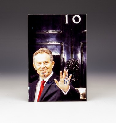 Rt Hon. Tony Blair Labour Premierminister und Abgeordneter - signiertes Autogrammfoto