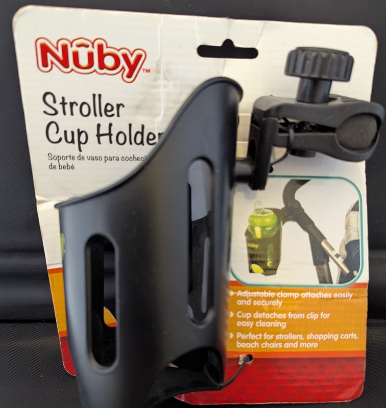 NUBY STROLLER CUP HOLDER. Baby Accessories. NEW Damage To Packaging. FREE SHIP