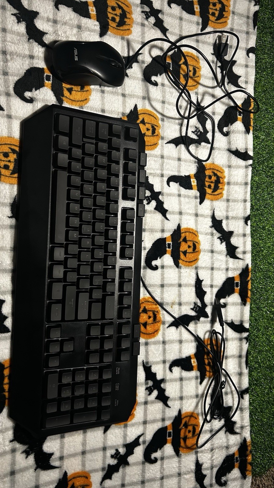 ASUS Gaming Keyboard BACKLIT KB V2 + ASUS Mouse