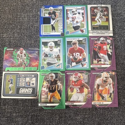 NFL Rookies and Inserts Football Sports Card Lot!