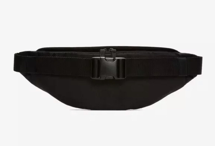 Nike SB Heritage Waistpack Fanny Crossbody Hip Bag Unisex Black