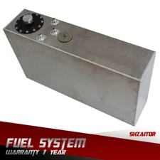 (1 PC) 17 Gallon/64L Race/Drift Fuel Cell Gas Tank & Level Sender Slim Aluminum