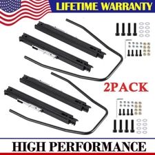 2 Pack Universal Seat Slider Seat Mounting Track Assembly Kit For NRG Sparco US
