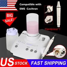 For Cavitron Dental Ultrasonic Scaler fit EMS +5*Tips+2 Bottles +extra Handpiece