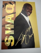 1993-94 Arena Sports Shaq The Man Gold Foil Signature Promo QTY AVAIL
