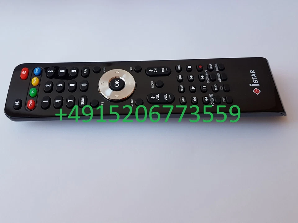 iStar Remote Control x1500 x25000 a7000 a7500 Mega Classic super telecomando