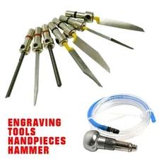 Stainless Steel Engraving Tools Handpieces Hammer for Pneumatic Graver Machines