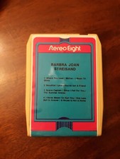 BARBRA STREISAND- Barbra Joan Streisand -8 Track Tape