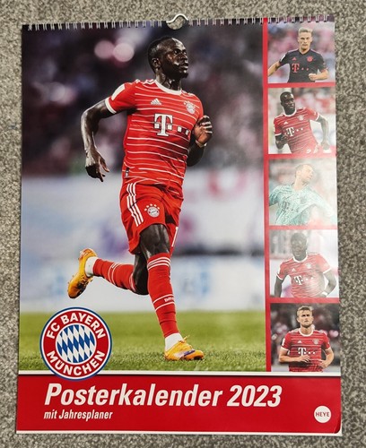 3 x FC Bayern München Posterkalender - 2021/23/24 - gebraucht - Bild 6 von 11