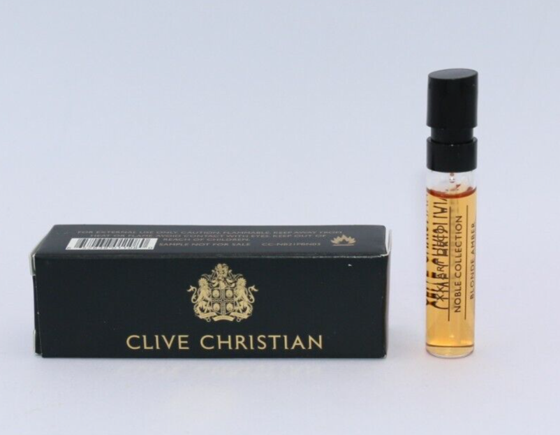Clive Christian Blonde Amber Official Boxed Sample 2ml / 0.07 oz