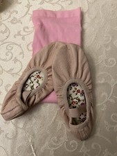 Girls Pink Ballet Slippers size 10M NEW Pink Pantyhose sz 2-4