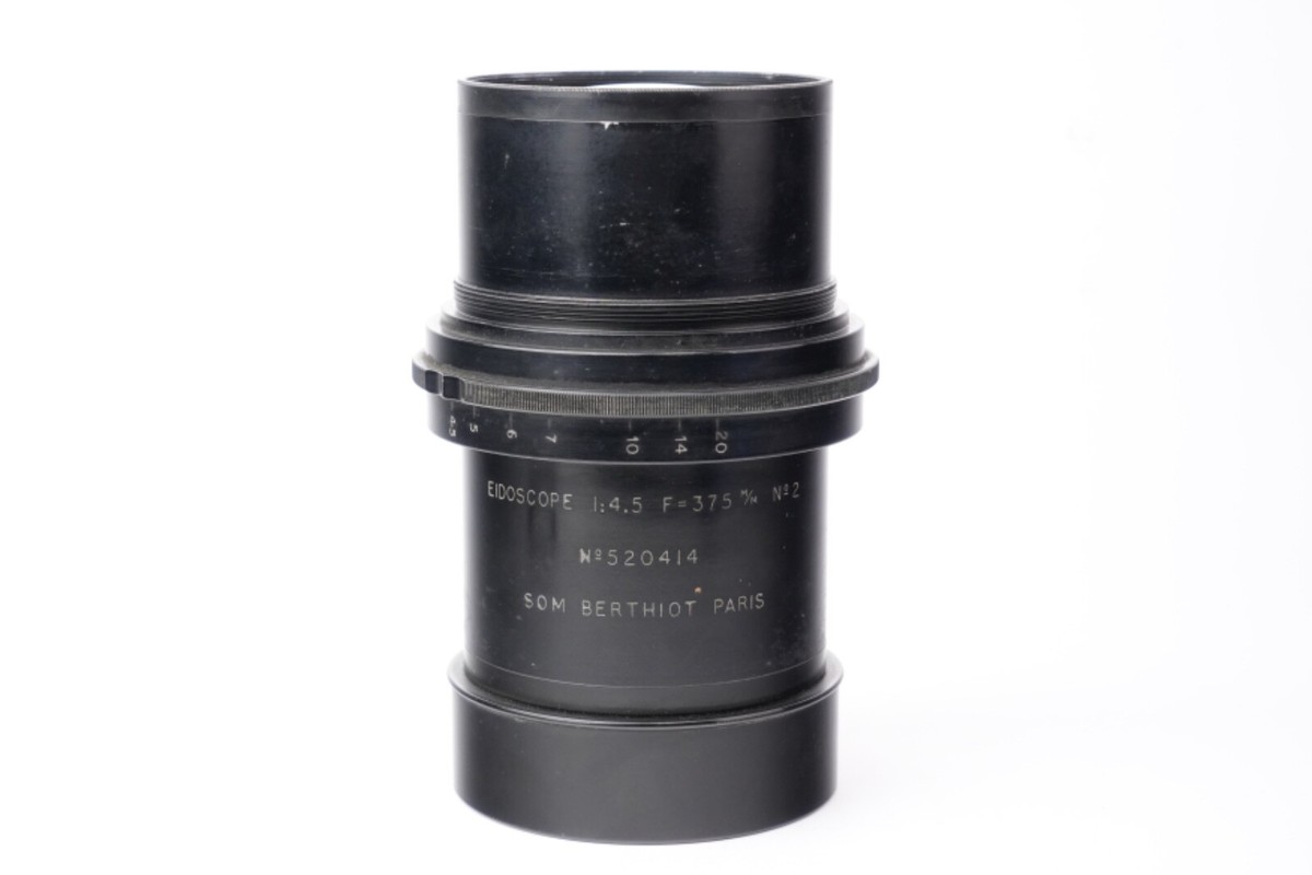 OBJECTIF ANCIEN EIDOSCOPE N°2 par Som Berthiot #520414 f/4.5 - 375mm. EUR 1.200,00 - FR
