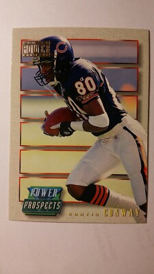 Tradingcard Football NFL Curtis Conway Chicago Bears Pro Set 1993