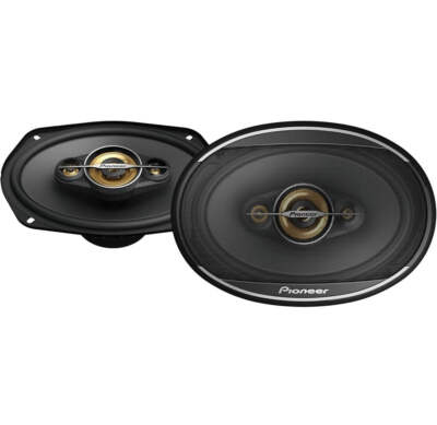 Pioneer TS-A6971F, 4-Way Coaxial Car Audio Speakers, Full Range, Clear Sound Qua