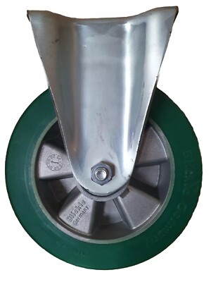 Blickle Ø 200mm Schwerlast-Rolle BH-ALST 200K Polyurethan Bockrolle  ,LI  750 kg