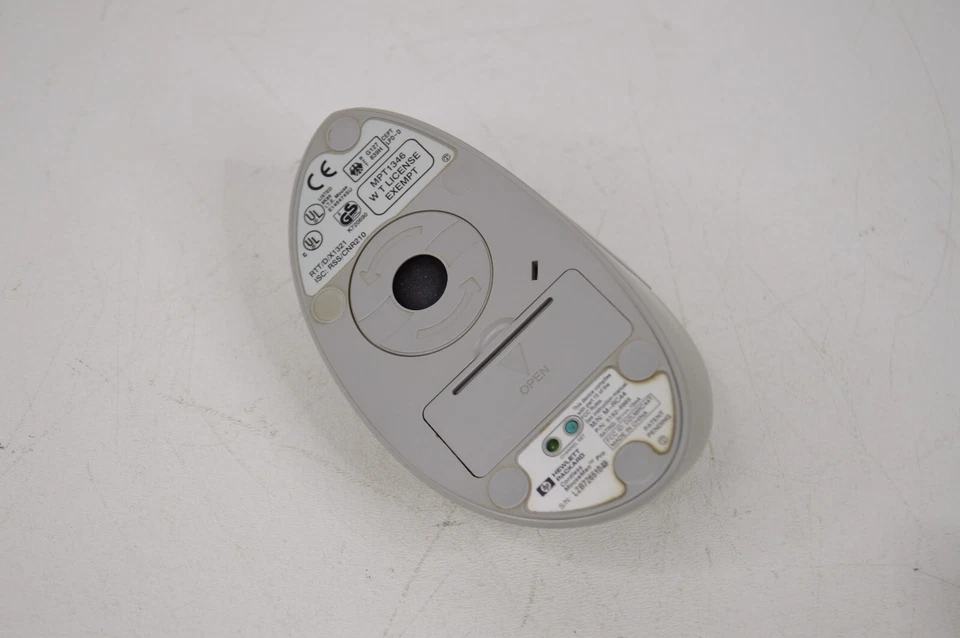 Hewlett Packard HP Cordless MouseMan Pro Receiver w/ Mouse M-RC44 TESTED WORKS - Image 4 of 4