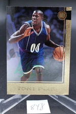 1997 Score Board Visions Signings Gold Tony Delk #9