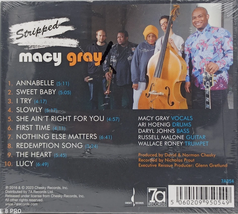 CD MACY GRAY - STRIPPED neuf sous blister - Photo 2/2