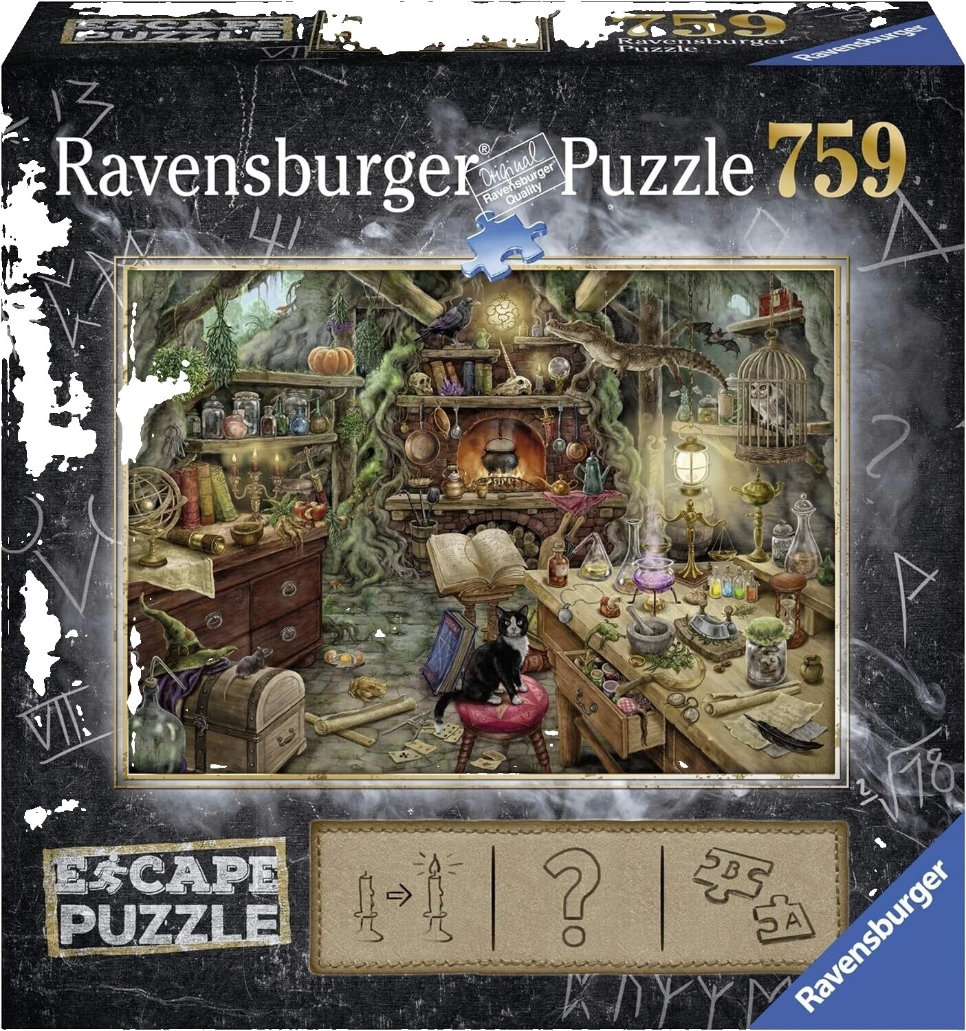Rompecabezas de cartón Ravensburger Harry Potter