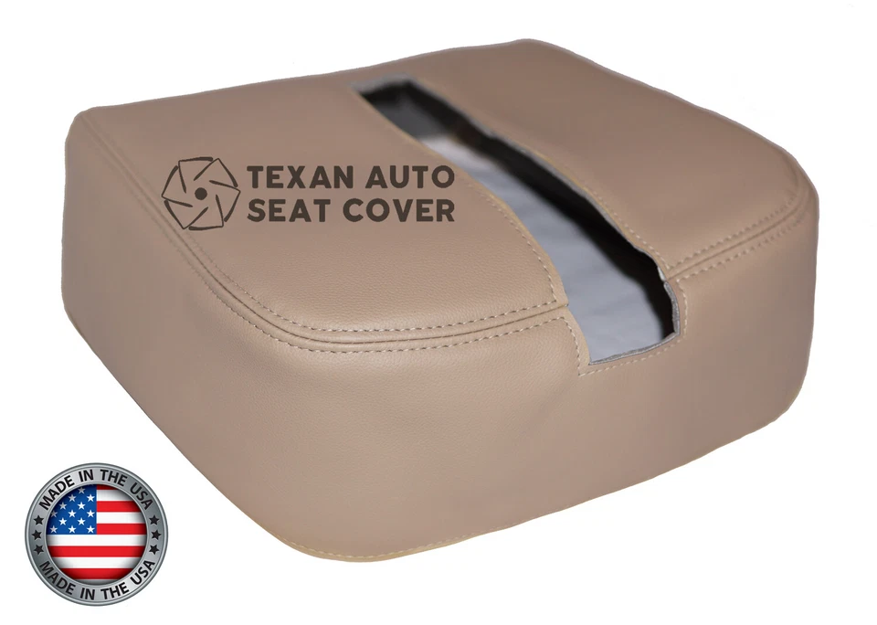 2007 2008 2009 GMC Yukon XL 1500 Denali Center Console Cover Cashmere Tan - Image 2 of 4