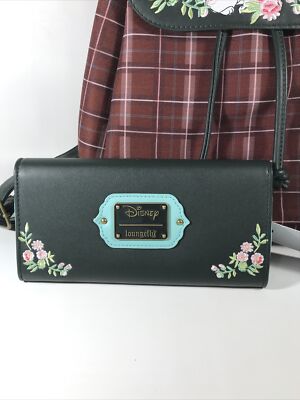 NWT Loungefly Aristocats Plaid Rucksack Marie & Matching Wallet Loungefly Disney The Aristocats Marie Stripe Mini Backpack  main image 3