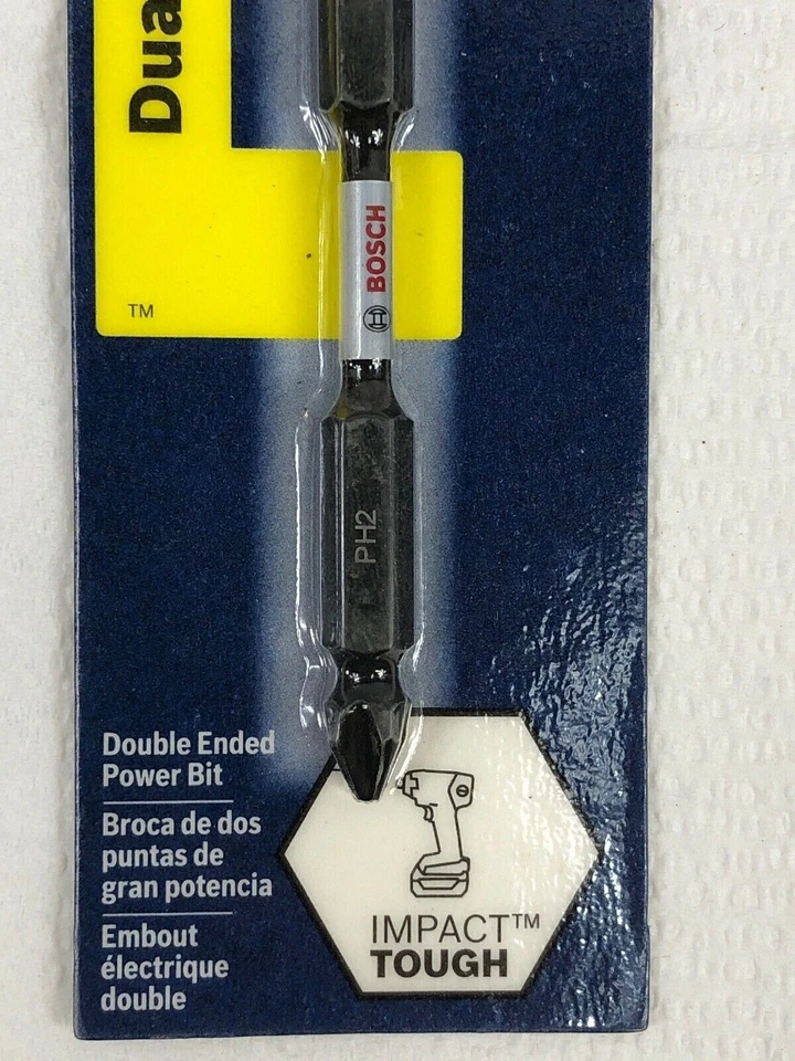 Bosch ITDEPH2601 Impact Tough Phillips #2 Double-Ended Bit 6" Length LOT OF 2 - Image 4 of 4