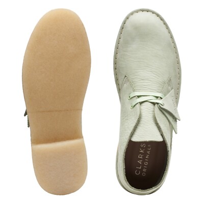 せつ出品【Clarks】 Clarks Mens Desert Boot Pale Green 26165743 | eBay