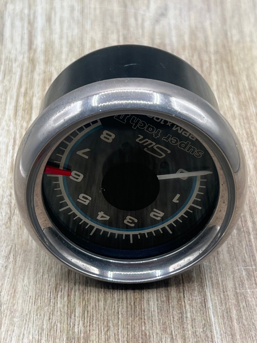 Sun Super Tach II RPM x 1000 tachometer, 0897-1253, good